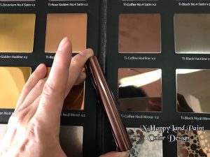 NHP จึงดีไซน์ สีพ่นโรสโกลด์ (Rose Gold) , สีพ่นพิ้งค์โกลด์ (Pink Gold) , สีพ่นทองแชมเปญ (Champagne Gold) , สีพ่นมุกทอง (Gold) ในโทนสีต่างๆมีให้เลือกมากกว่า 100 เฉดสี สามารถตอบความต้องการของผู้ใช้ทุกกลุ่มอุตสาหกรรม ไม่ว่าจะเป็น กลุ่ม ดีไซน์เนอร์ สถาปนิก ผู้รับเหมา ตกแต่งภายใน และภายนอกอาคาร , กลุ่มผลิตสื่อโฆษณา และอุปกรณ์ต่างๆ เช่น ป้าย ดิสเพลย์ สินค้า งานอีเว้นท์ต่างๆ เป็นต้น รวมทั้ง เรายังมี สีพ่นสแตนเลส ในโทนต่างๆ เช่น โรสโกลด์ (Rose Gold) , พิ้งค์โกลด์ (Pink Gold) , ทอง (Gold) เพื่อเป็นทางเลือกให้กับผู้ที่ต้องการนำสีไปพ่นงานสแตนส์ในโทนสีต่างๆ